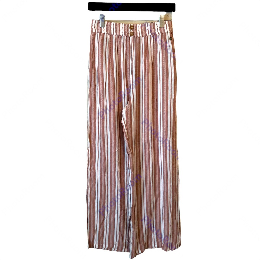 Roxy Wide Leg Boho Lounge Pants With Pockets